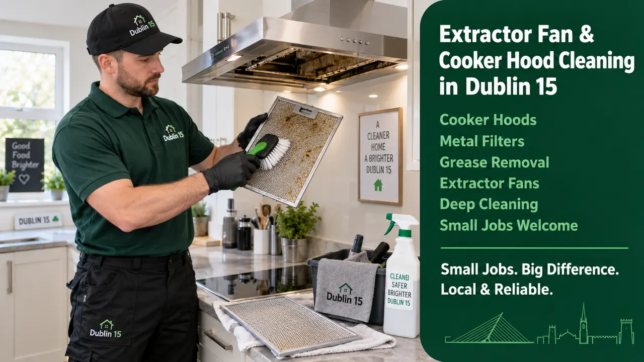 Illustrative image for extractor & cooker hood cleaning enquiries in Dublin 15
